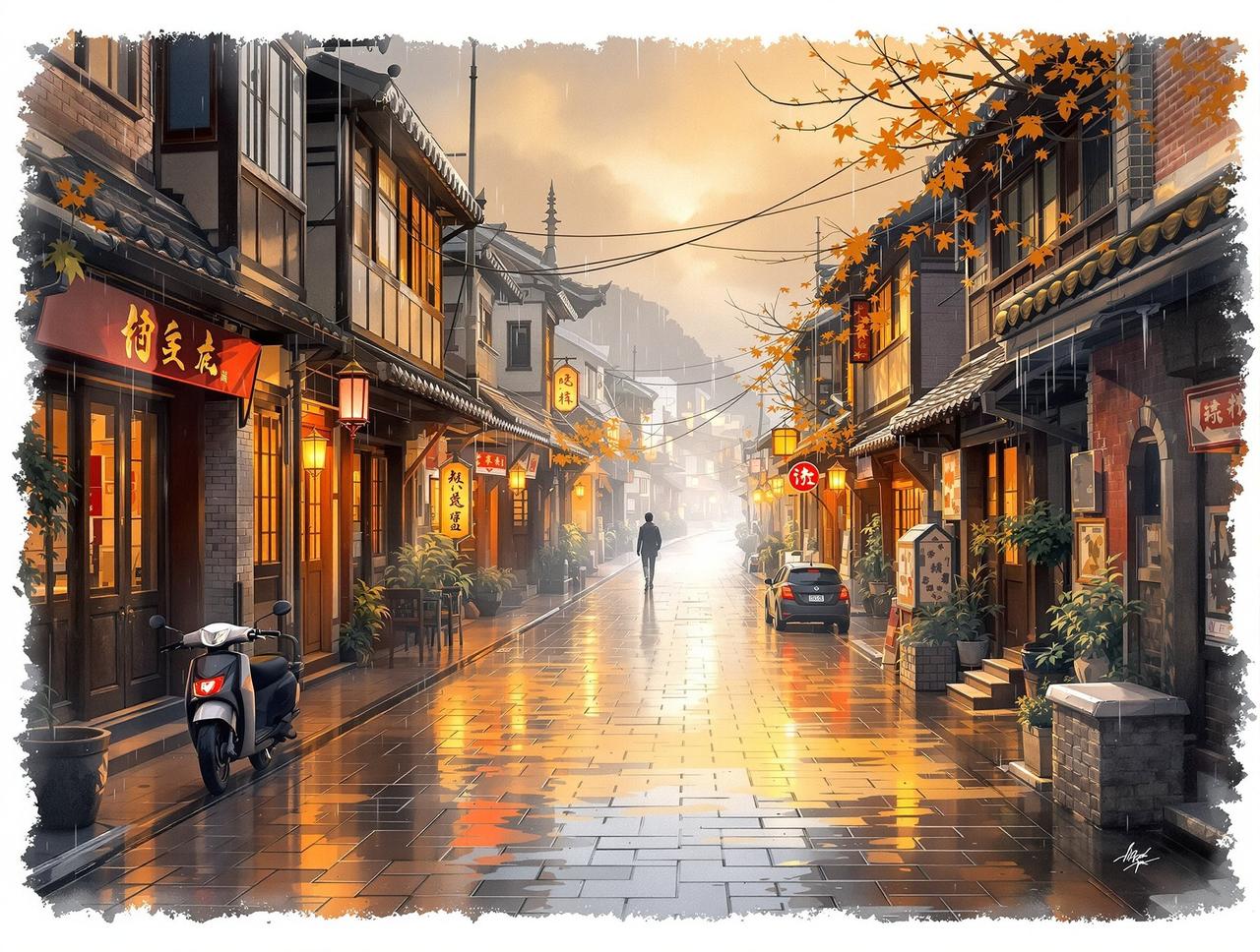 热播韩剧网最新韩剧作品《老街的雨》- 年代记忆题材短剧